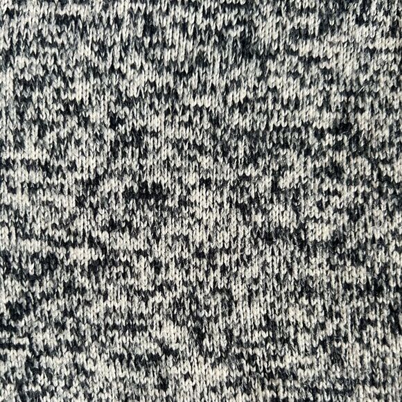 COLUMBIA White and Black Spacedye Knit Fleece Jacket Size XS - Picture 4 of 9